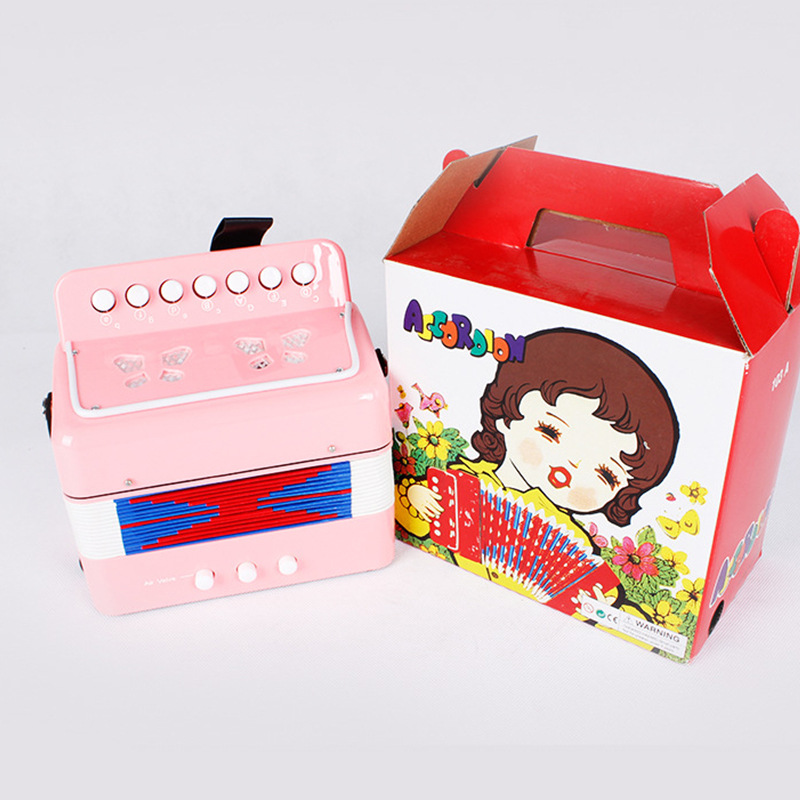 7 Key 2 bass children accordion adult beginner educational small musical instrument early education piano toy gift