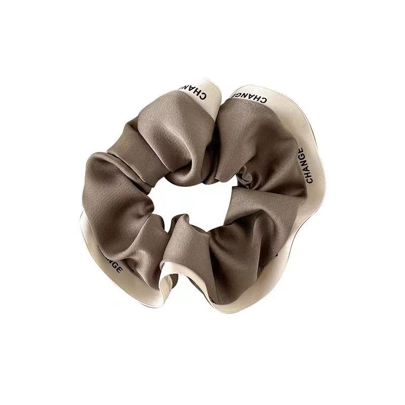 High-end sense summer large intestine Korean ins hair ring women's hair rope tie rope rubber band headdress flower hair accessories