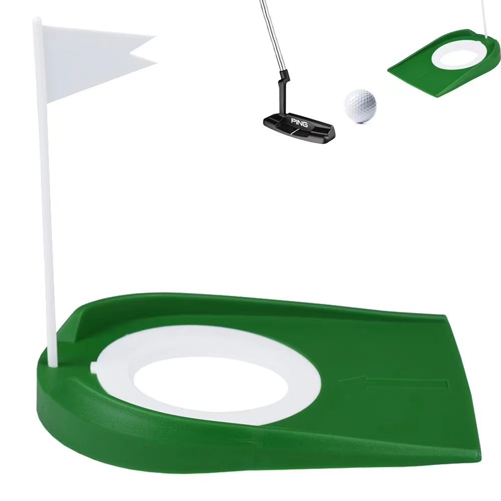 Golf Putter Plastic Golf Putter Detachable Putter Plate Indoor and Outdoor Putter Exerciser Beginner