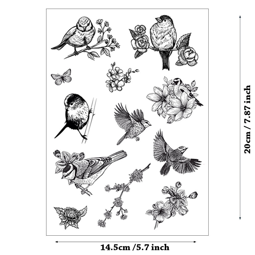Transparent seal DIY Journal scrapbook scrapbook finished seal stamp T1917