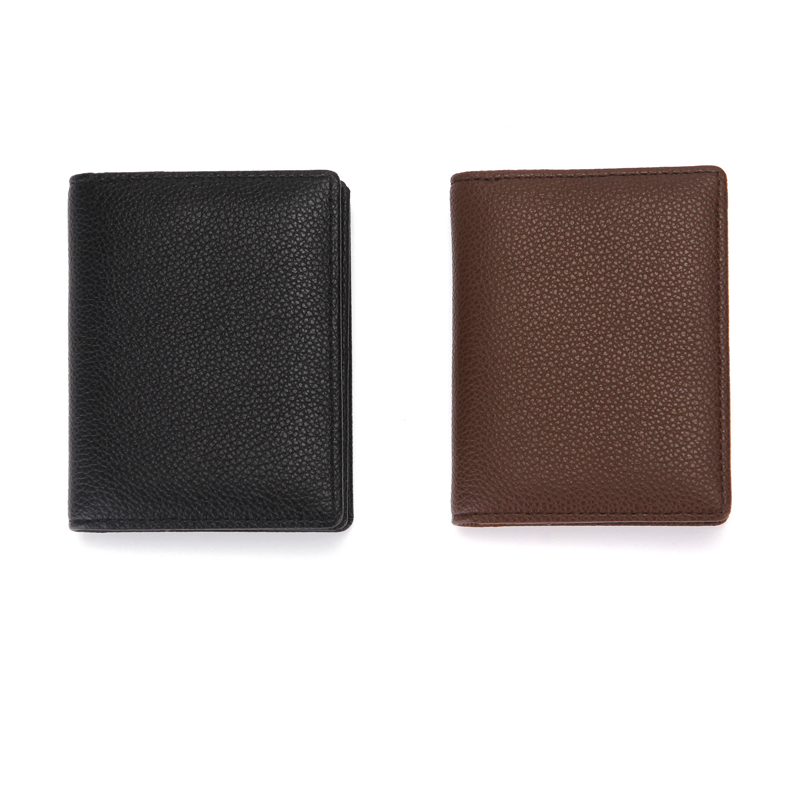 2022 new cross-border large capacity pu litchi pattern card bag women's multi-functional card set men's large banknote wallet wholesale