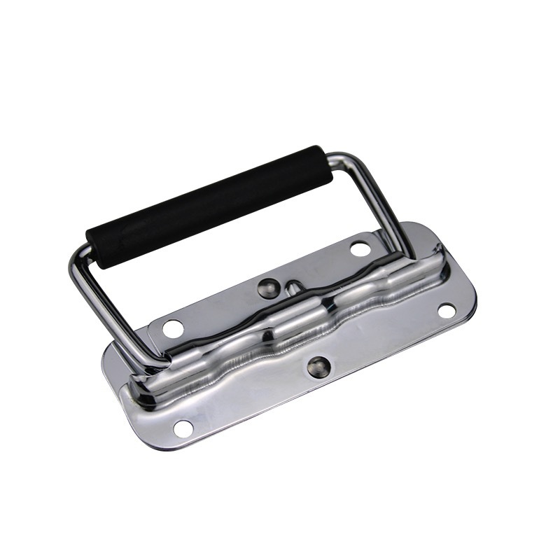 304 stainless steel hardware spring handle prop box tool aluminum box handle movable handle folding industrial handle
