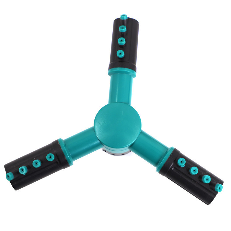 Children's toy trampoline sprinkler automatic rotating sprinkler summer garden water sprinkler garden supplies