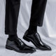 Three-connector men's leather shoes business casual dress men's shoes British suit shoes men's groom wedding shoes 8038-R
