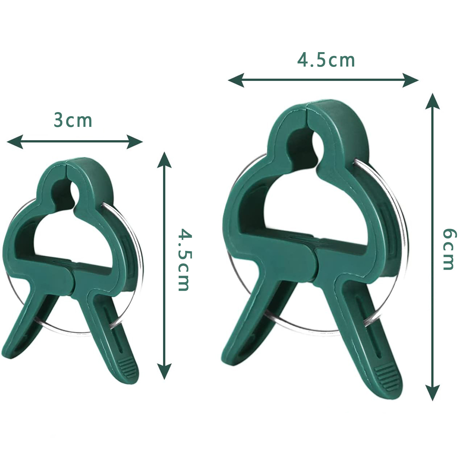 Cross-border gardening Phalaenopsis garden set tomato plant clip plastic clip gardening tools spot wholesale