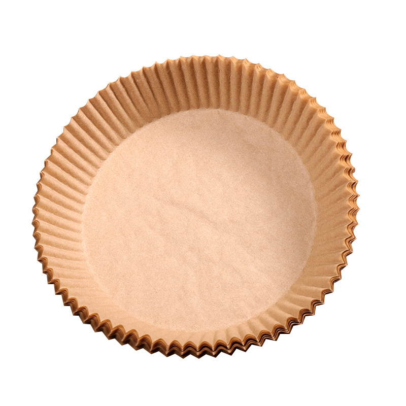 Factory wholesale air fryer special paper oil-proof paper oil-absorbing tray paper holder round oven high temperature baking paper