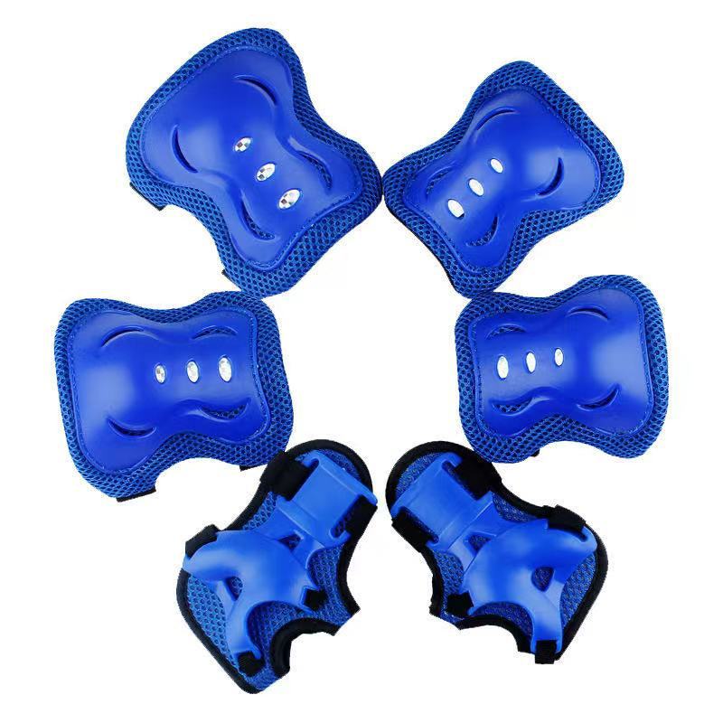 Children's roller skate protective gear roller skates protective gear six-piece wholesale knee pad