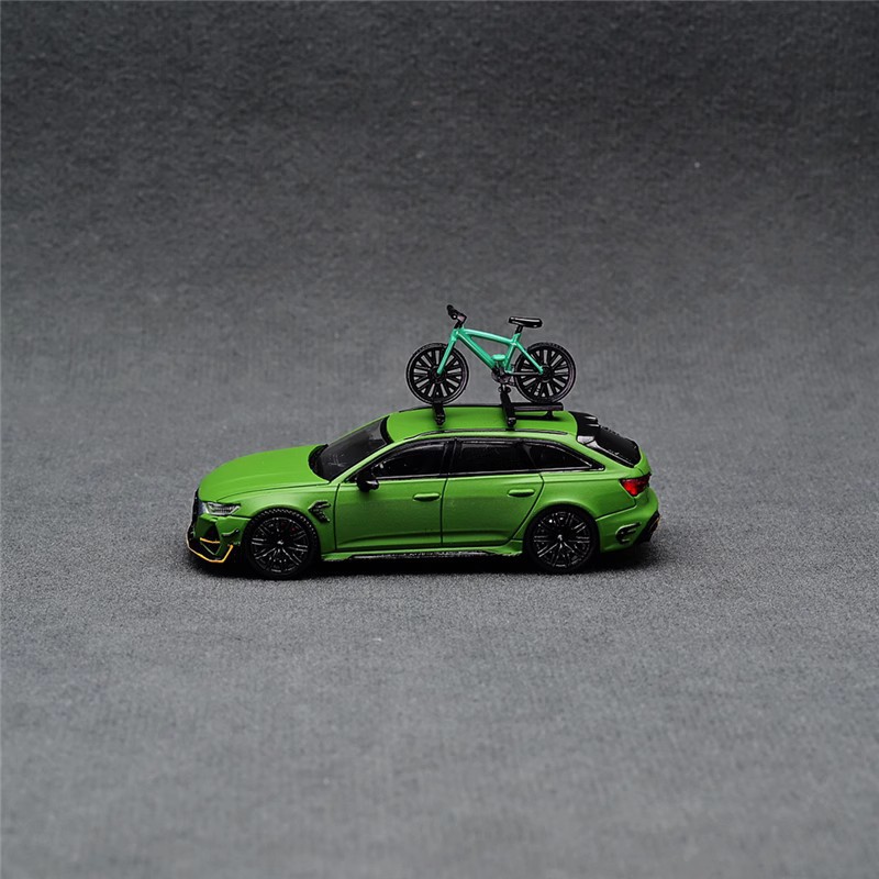 In stock | Roof box bicycle kayak luggage rack CM MODEL 1/64 car roof accessories MODEL