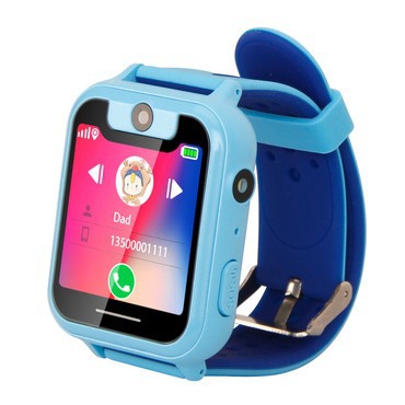 in stock supply S6 support multi-language flashlight with camera children intelligent LBS positioning phone watch