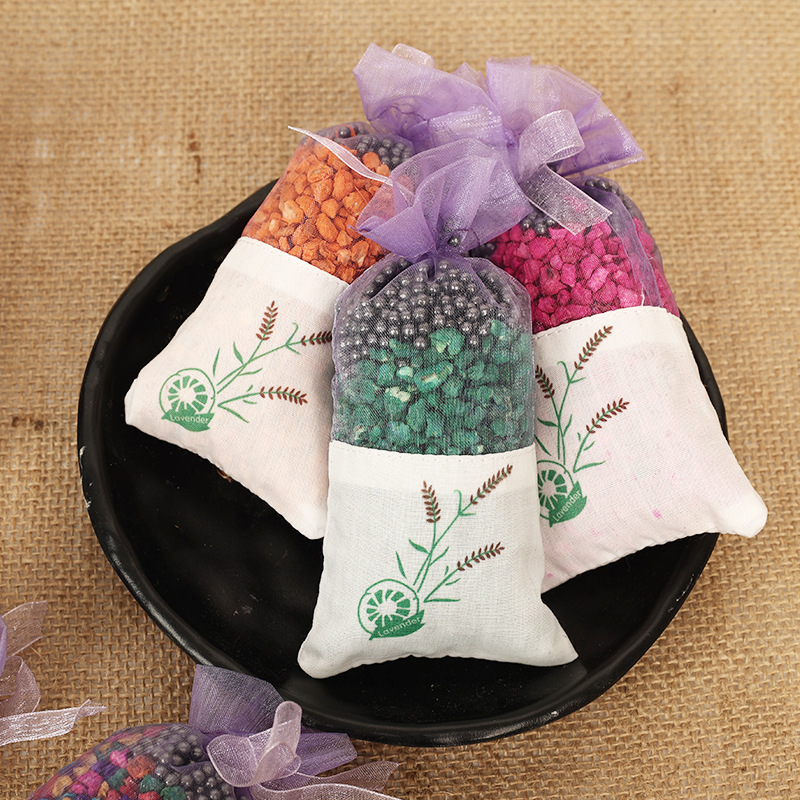 Lavender Sachet Sachet New House New Car Deodorization Activated Carbon Deodorization Air Purification Room Wardrobe Fragrant Bag