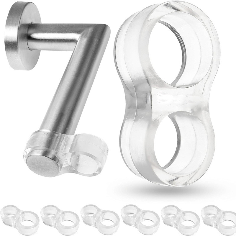 Amazon Door Handle Protective Cover Cushion Window Anti-collision Pad Transparent Anti-collision Door Suction Anti-collision Ring Strip