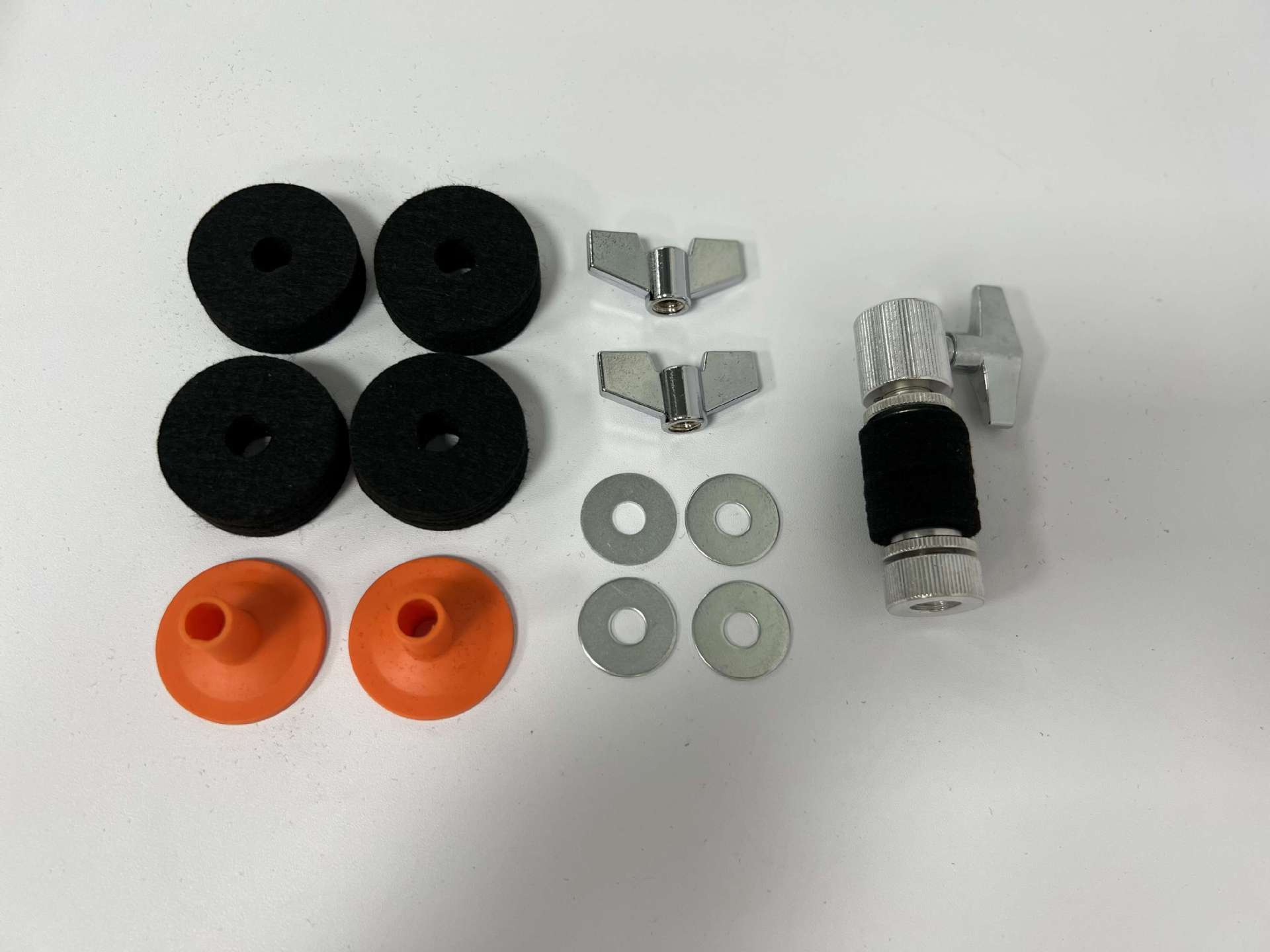 Оптовая продажа 4CM12 комплект Барабан войлочная прокладка нескользящий войлочный костюм барабанная установка тарелка сцепление
