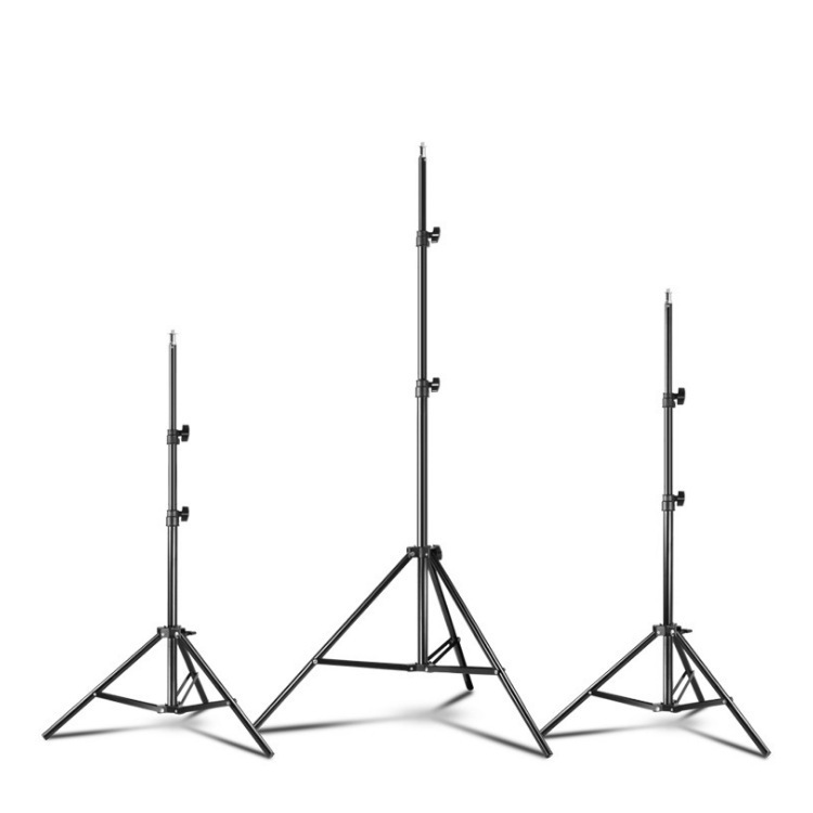 Mobile phone live broadcast stand floor-to-floor retractable folding 10-inch light thermometer tripod set Wholesale
