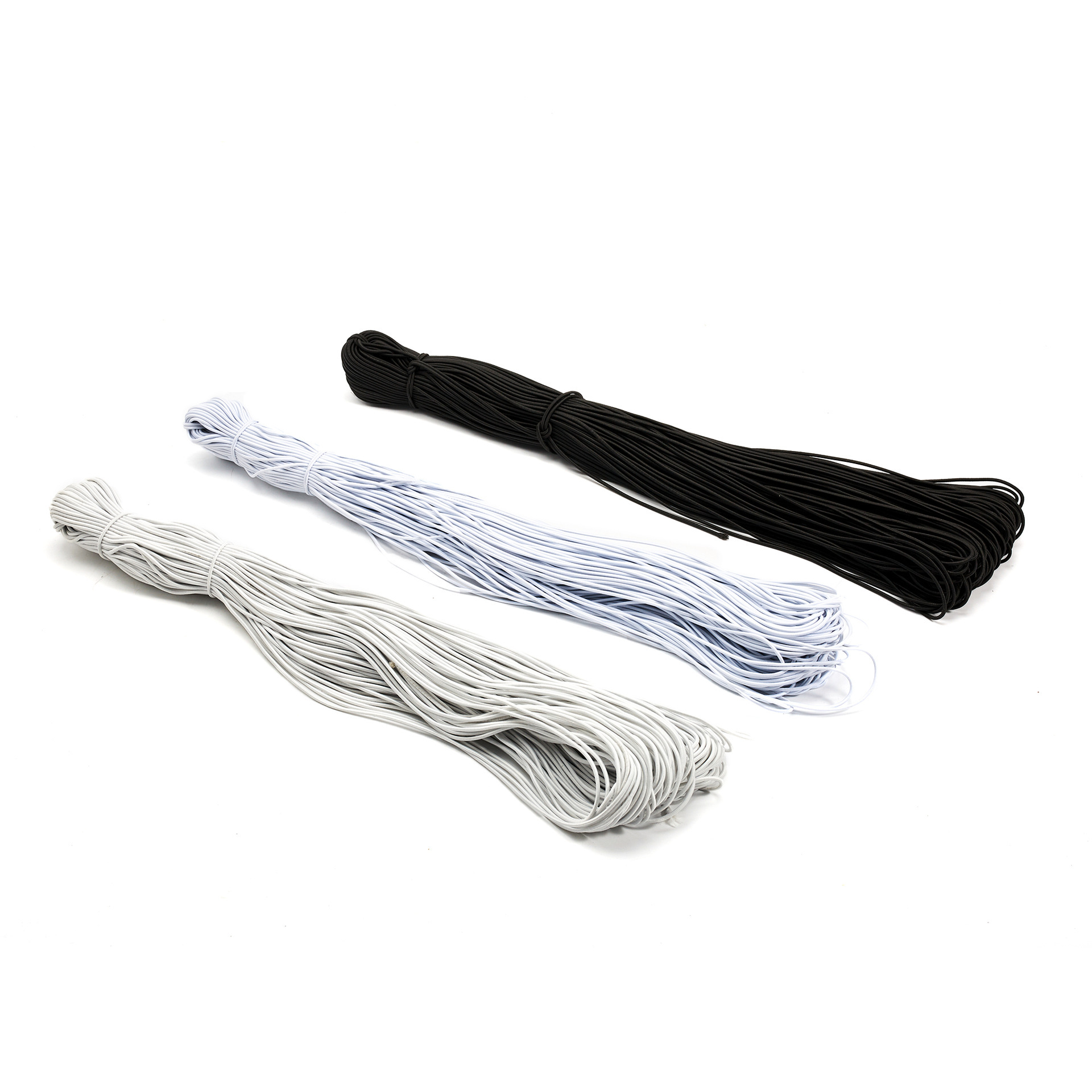 Factory wholesale custom round elastic rope color rubber latex high elastic rubber pumping clothing accessories rope elastic rope