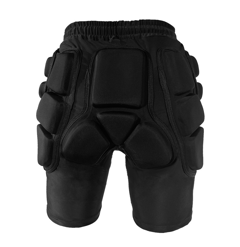 Yetişkin Kayak Kalça Koruma Pantolonu Kaykay Paten Koruyucuları Kalınlaştırılmış Sünger Düşme Önleyici Pantolon Nefes Alabilir Yüksek Elastik Pantolon_voghion.com