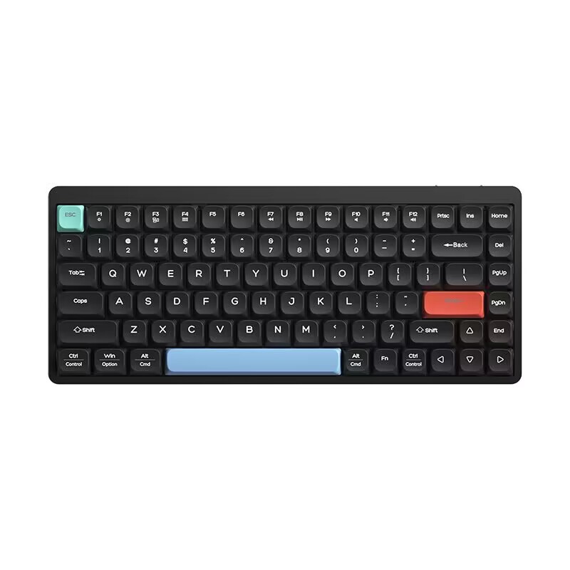 Low axis ultra-thin wholesale cross-border wireless keyboard mute office machinery red axis high color value flat panel bluetooth keyboard