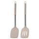 Seven-color Amazon hot sale suit non-empty rust tube handle silicone tail set spatula spatula two-piece set Amazon hot