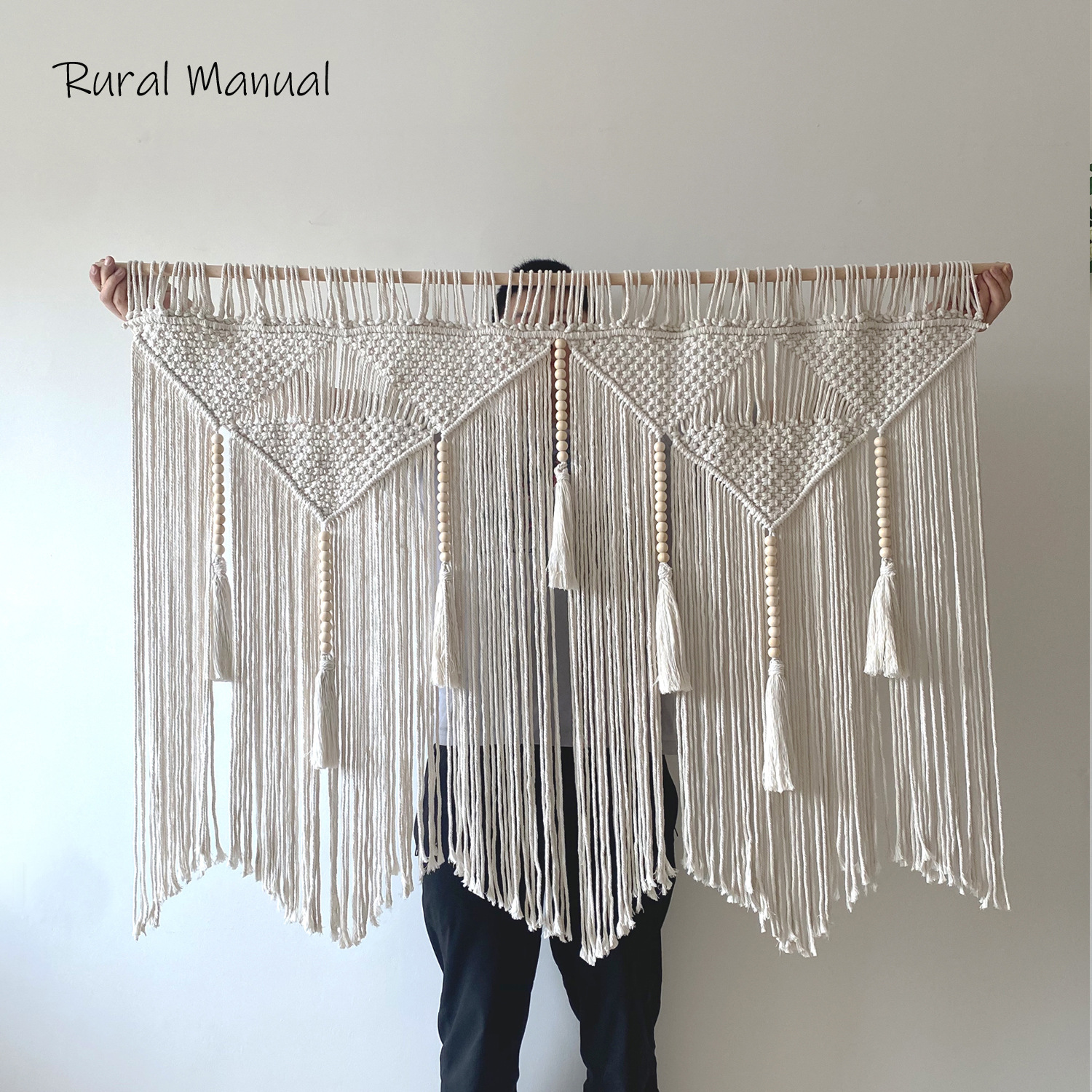 Bohemian home background decoration hand-woven tapestry simple large hanging decoration B & B wall hanging Amazon explosion
