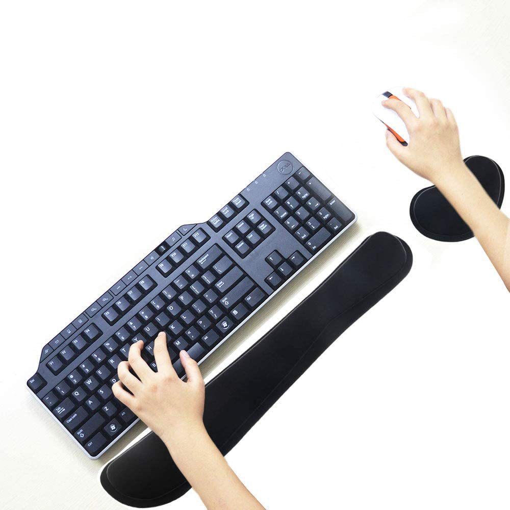 Rubber wrist pad mouse pad wrist pad keyboard holder cat claw set spot wrist pad office wholesale Amazon