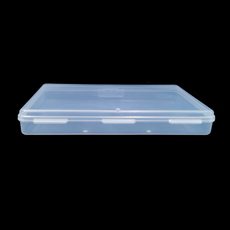 Rectangular plastic packing box PP transparent plastic box jewelry box storage box manufacturers supply PP yuan packaging box
