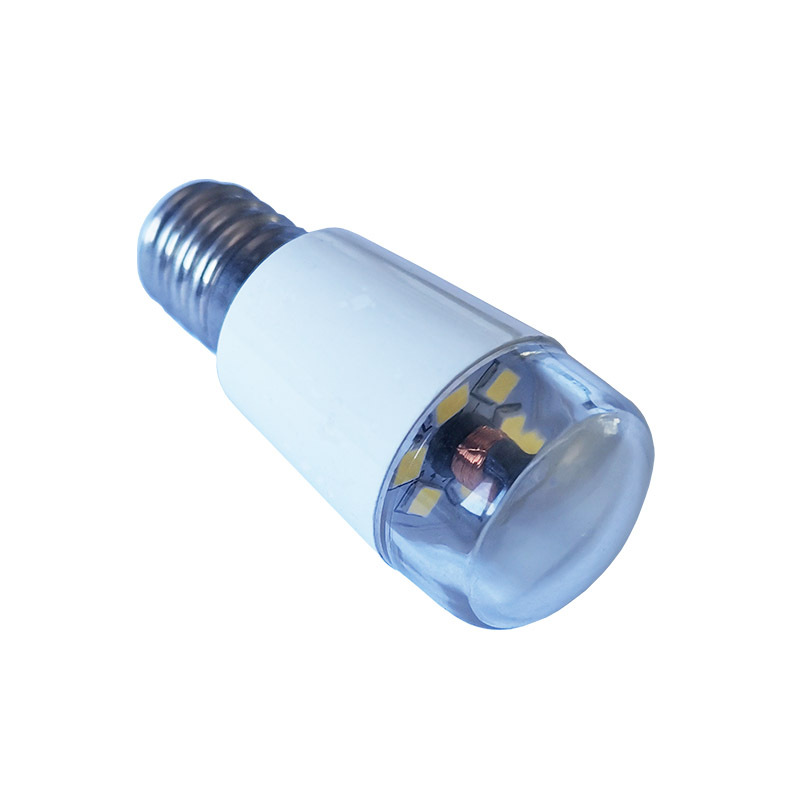 T20-206 refrigerator light LED wide voltage 85-265VE12E14 white light warm light 2W freezer light 110v Universal