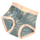 New satin plus size underwear women's high waist belly contracting light plastic seamless silk antibacterial crotch women's briefs