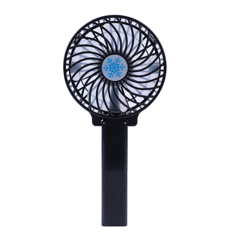 Source manufacturer mini handheld fan usb snowflake portable mini folding fan student desktop small fan