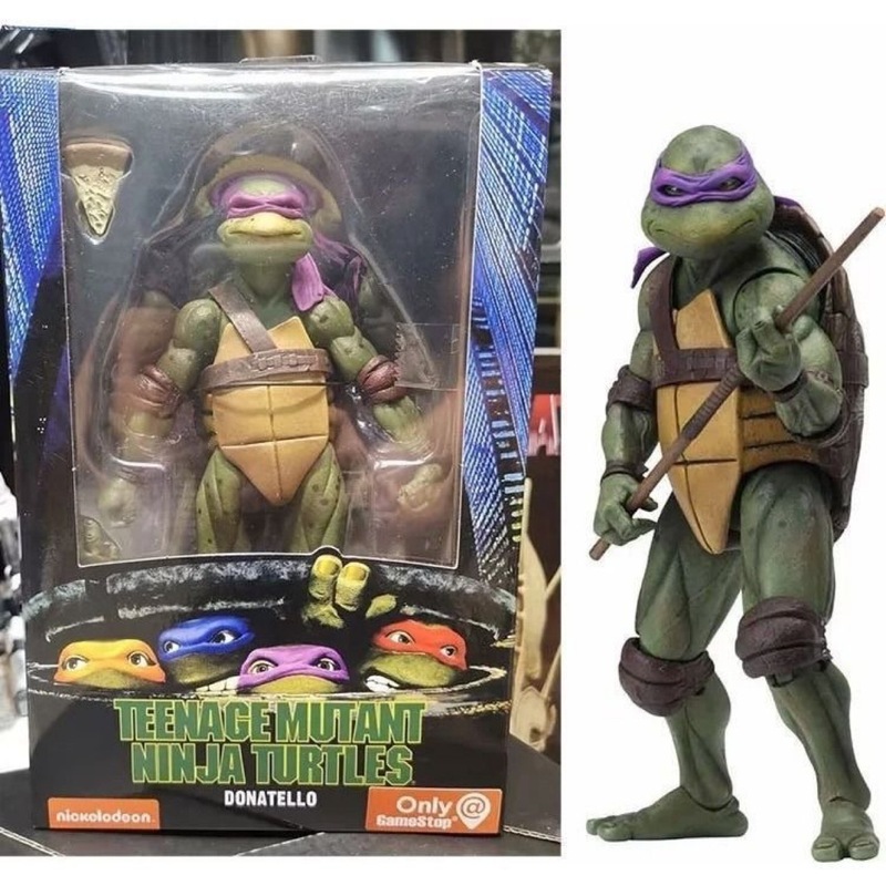 ニンジャタートルズネカ1990映画版tmnt限定モデル可动人形フィギュア箱入りフィギュア|undefined