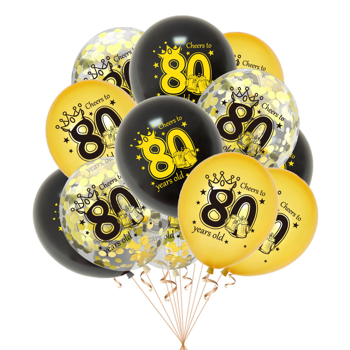 One-year-old party 18 30 40 50 60th birthday balloon anniversary party decoration Amazon