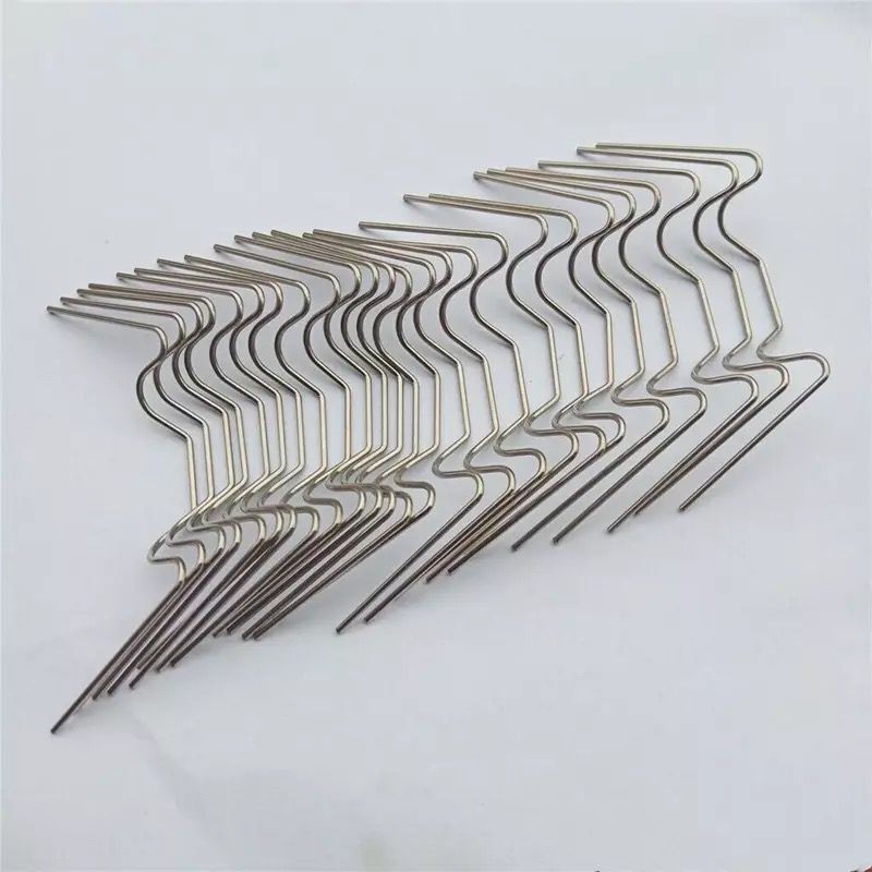 Garden greenhouse glass plate fixing clip W-shaped nail greenhouse door and window fixing card maintenance accessories