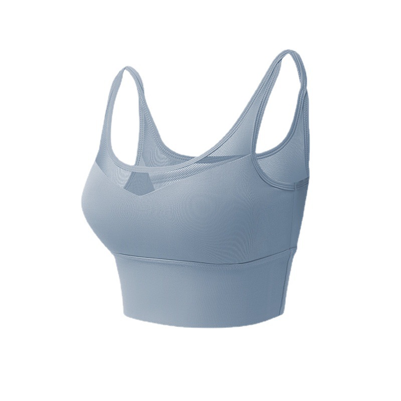 Juyitang High-intensity Running Fitness Yoga Women's Training Sports Shockproof Sports Bra Quick-drying Sports Underwear