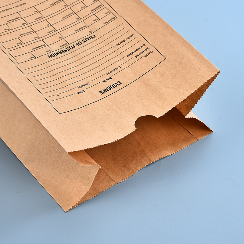 Chinese herbal medicine yellow Kraft paper bag disposable square bottom packing bag food baking bread bag gift bag wholesale