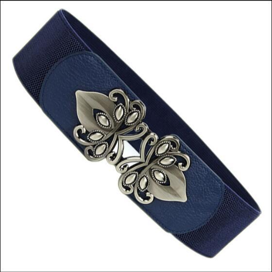 Hot selling Korean Palace retro carved wide belt ladies all-match elastic waist wide belt wholesale spot
