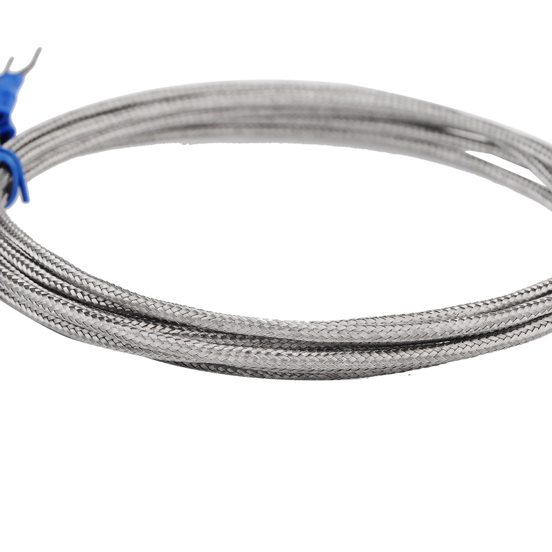 PT100-5 * 3CM thermal resistance transmitter precision probe type metal shielded wire temperature high temperature sensor