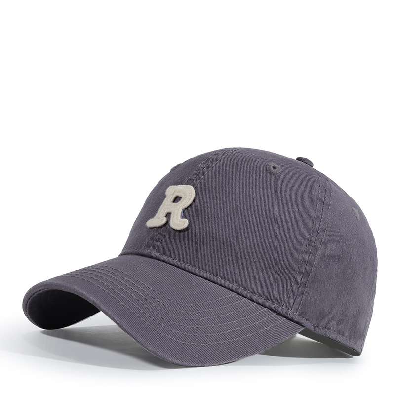 Four Seasons New Letter Embroidered Baseball Cap Men's and Women's Sports Trendy Cap Fashionable All-match Cowboy Baseball Cap
