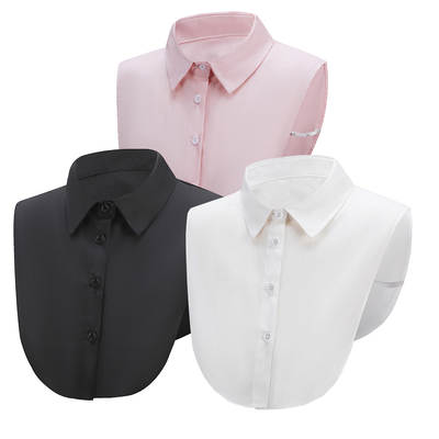 Lengthened Shirt False Collar Professional ol Women's False Collar Matching Suit Collar Saving