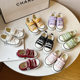 Children's Velcro Canvas Shoes 2025 Summer New Small Large Boys and Girls Students Board Shoes Soft Sole Baby Shoes Trendy