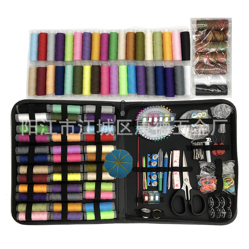 Source Factory Portable Sewing Box 183 Pieces 200 Pieces 226 Pieces Set Household Sewing Tools Sewing Kit suit