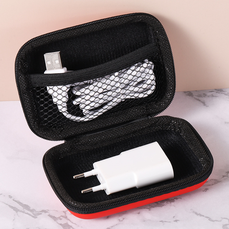 イヤホンバッグ充電器データケーブル収納バッグ多色オプションevaシンプルポータブルbluetoothイヤホンデジタル包装|undefined