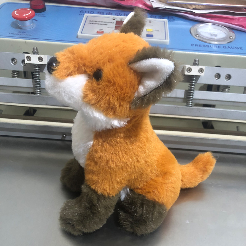 Wholesale cross-border cartoon cute Fox doll plush toy rag doll animal pillow holiday gift