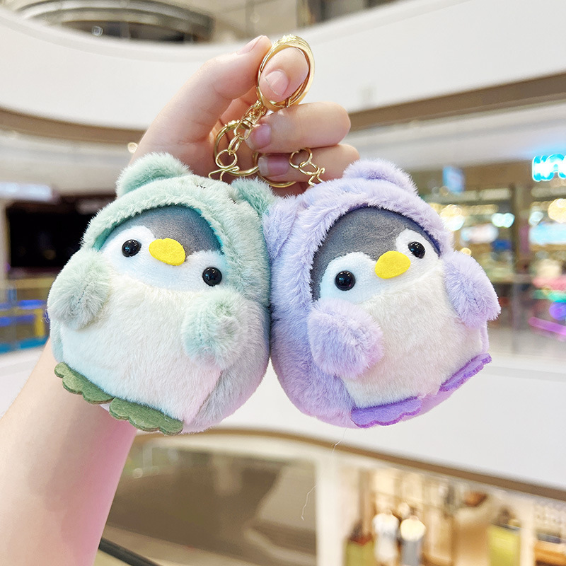 ぬいぐるみの赤ちゃんペンギンのペンダント人形機のキーホルダー|undefined