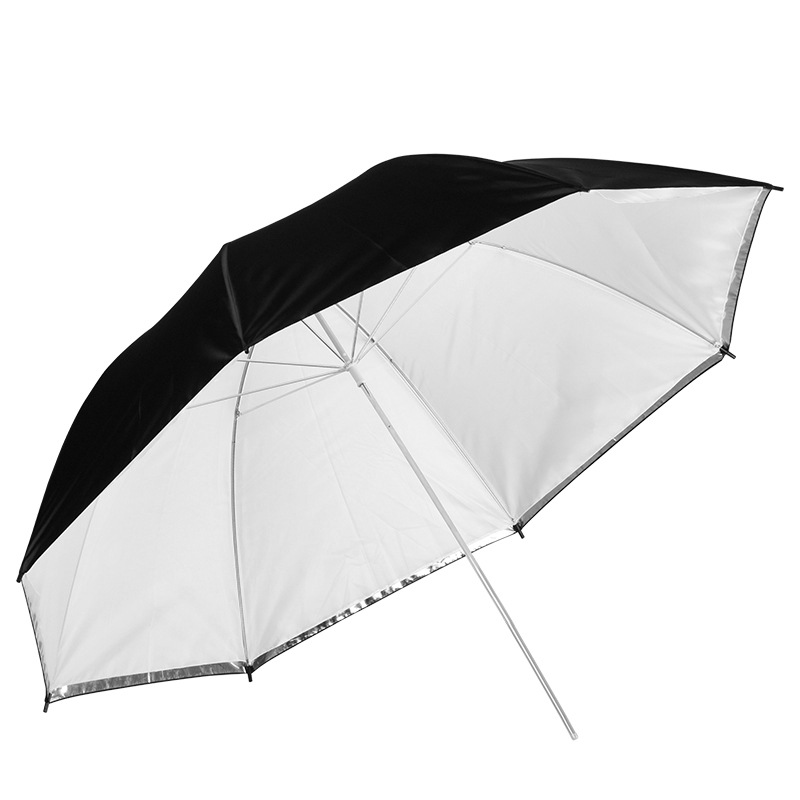 Factory Outlet 33436075 Inch Photography Umbrella Outside Black Inside White Reflective Umbrella Large Photo Studio Professional Photography Umbrella