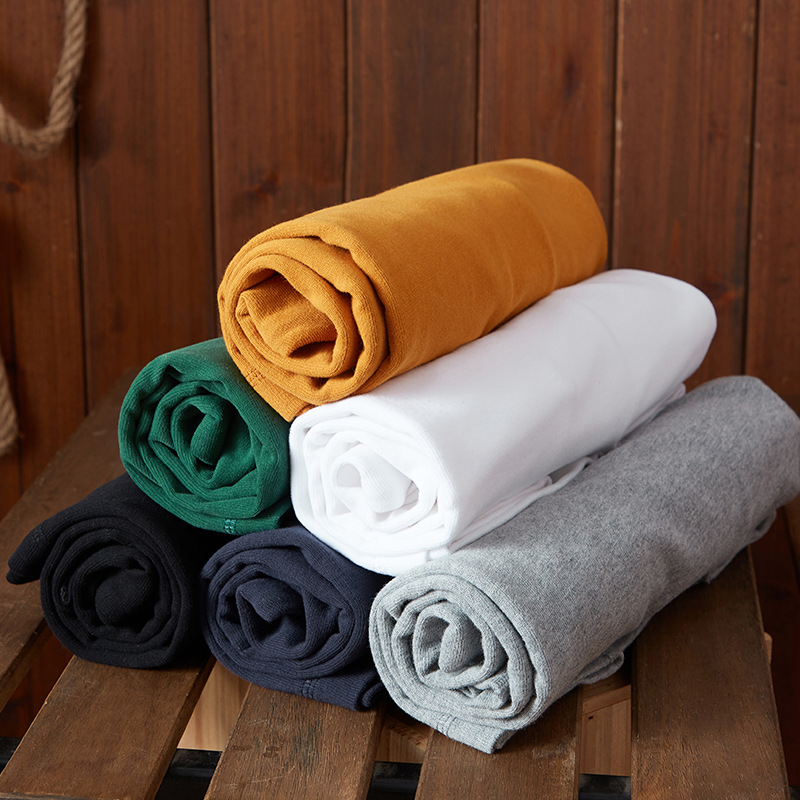 6-color heavyweight T-shirt 300g carbon sanding milk white cotton short sleeve T-shirt clothes E-Commerce wholesale generation