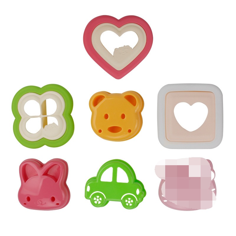 Cross Border Bear DIY Bread Cut Cute Sandwich Mold Toast Cut Sandwich Maker Cake Mold