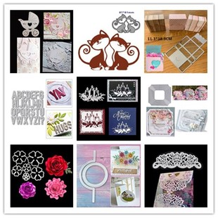 Scrapbooking carbon steel die cutting dies clip embossing die DIY