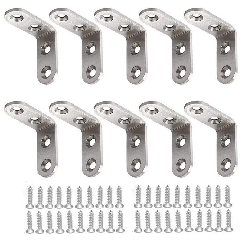 Metal stamping parts L-shaped right-angle code furniture home decoration link fasteners can be sub-assembled cross-border supply