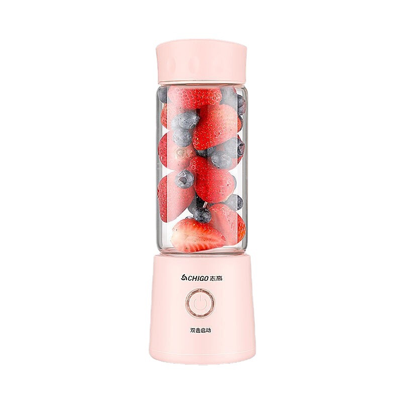 Chigo juicer portable juice separator electric fruit cooking machine usb mini rechargeable juicing Cup