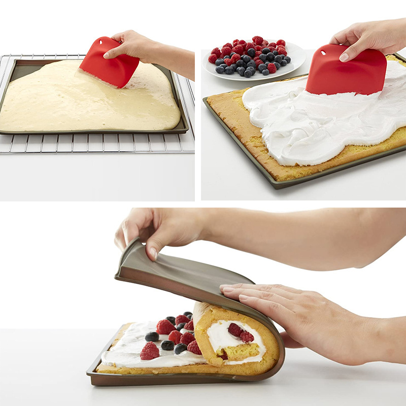 Wholesale Swiss Roll Silicone Mould High Temperature Resistant Baking Pad Baking Pad Home Baking Fruit Dehydration Gadget