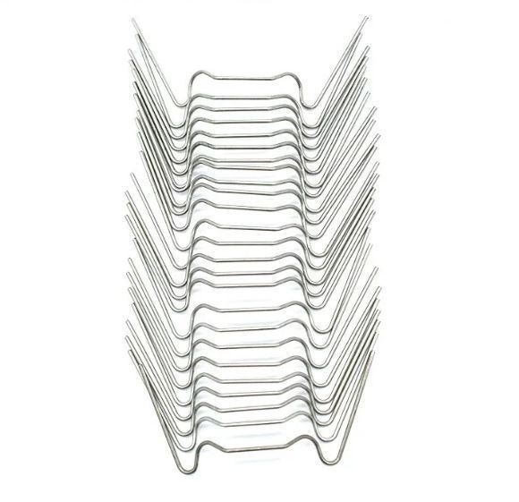 Garden greenhouse glass plate fixing clip W-shaped nail greenhouse door and window fixing card maintenance accessories