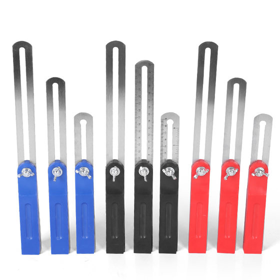 Woodworking activity Square 360 degree adjustable high precision steel ruler sliding combination measuring tool source manufacturer